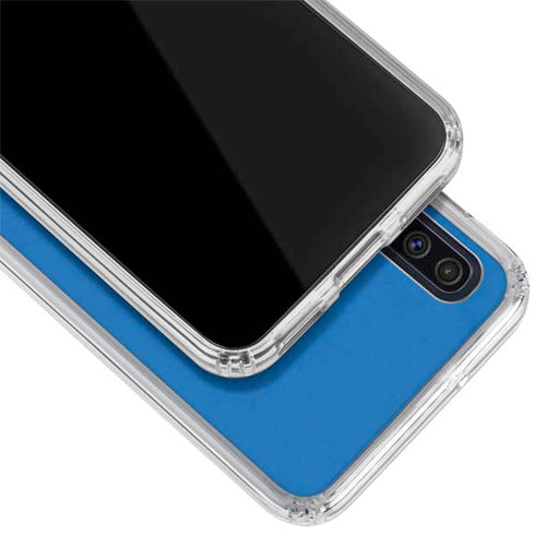 NBA Dallas Mavericks Distressed Galaxy A50 Clear Case